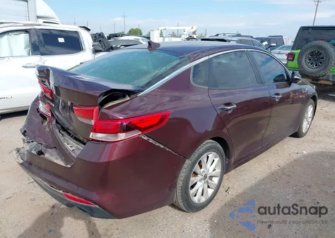 2017 Kia Optima Lx из США, поврежденный, VIN 5XXGT4L37HG140947